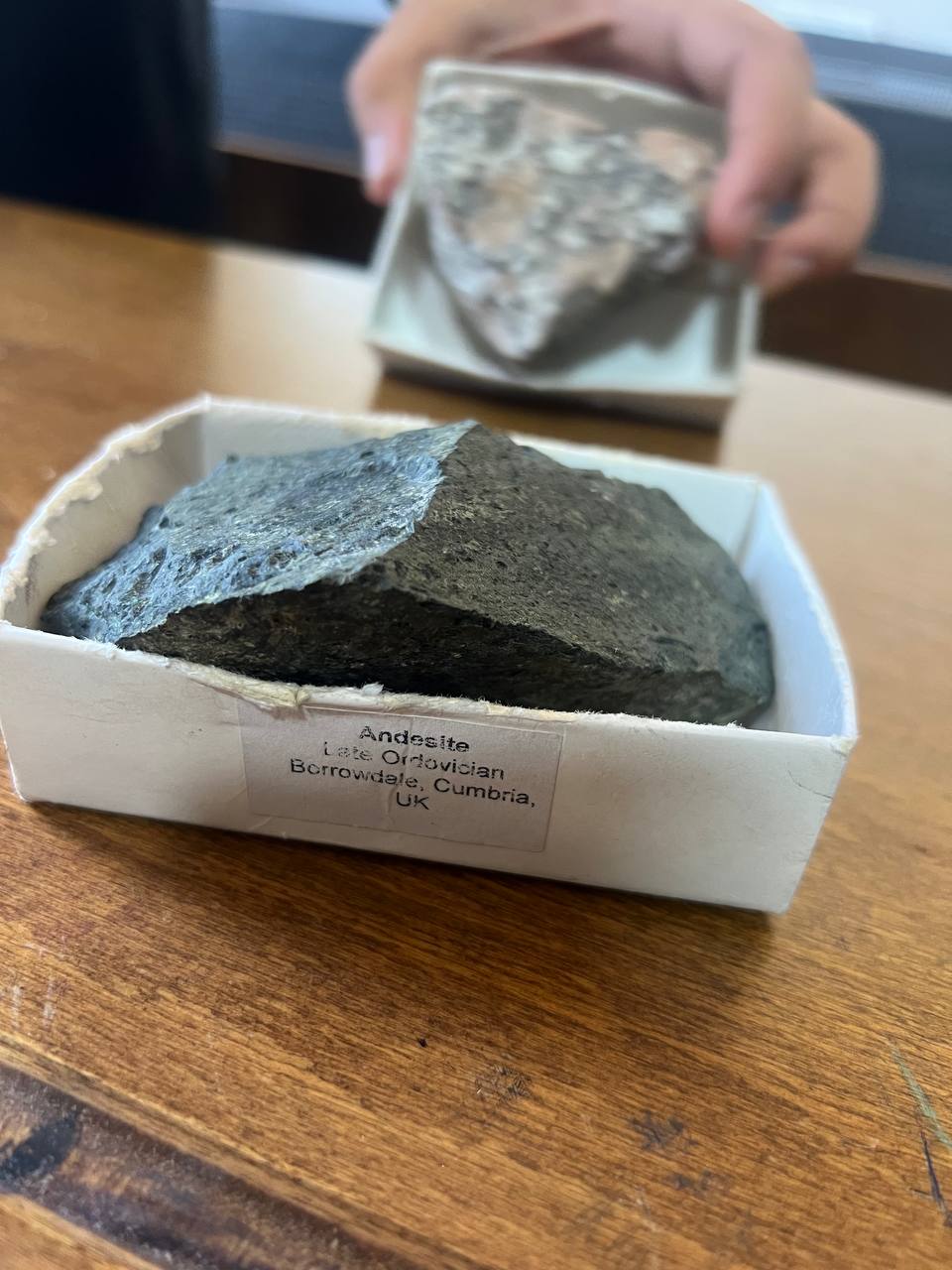 Andesite rock