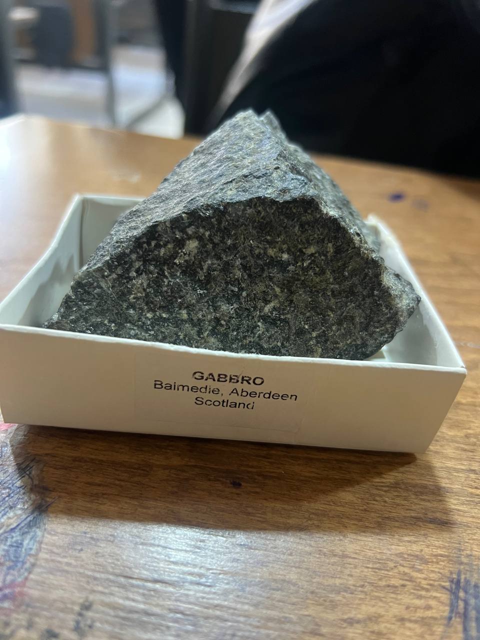 Gabbro rock