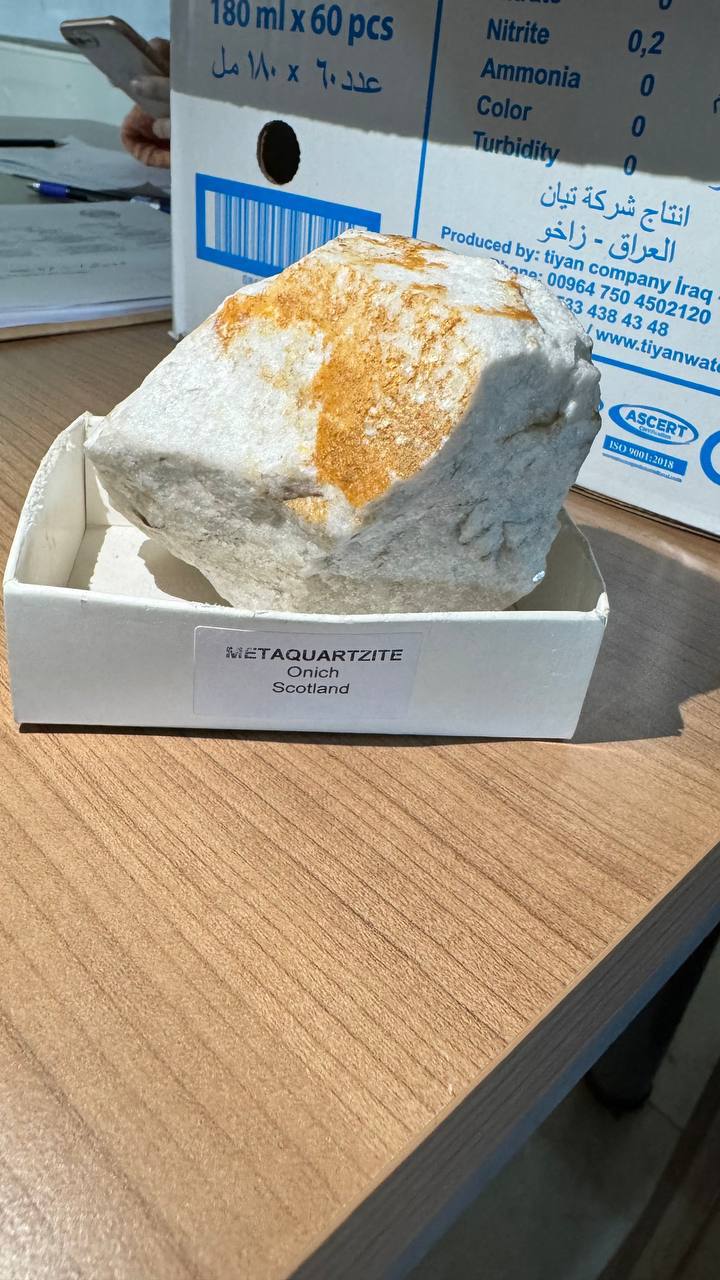 Metaquartzite rock