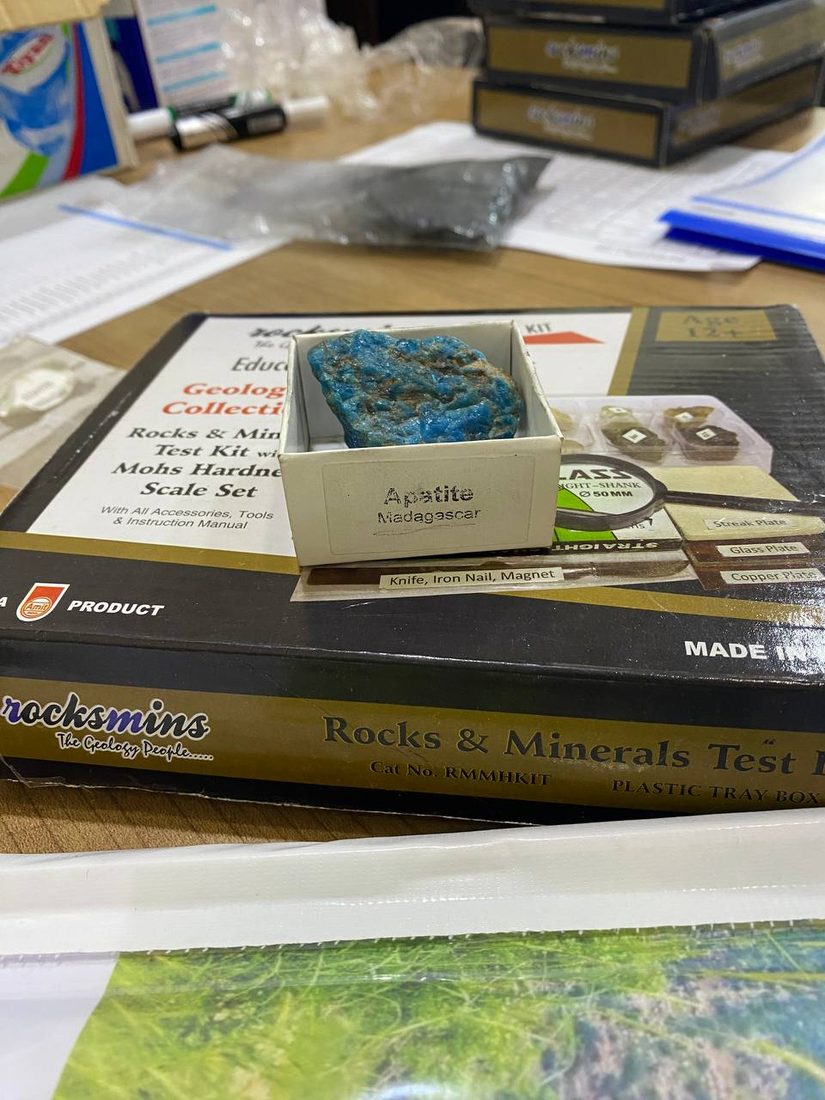 Apatite mineral