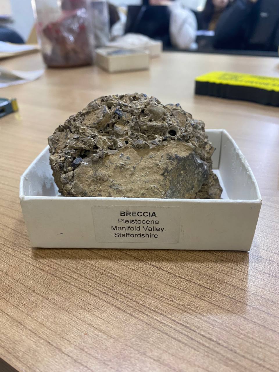 Breccia rock