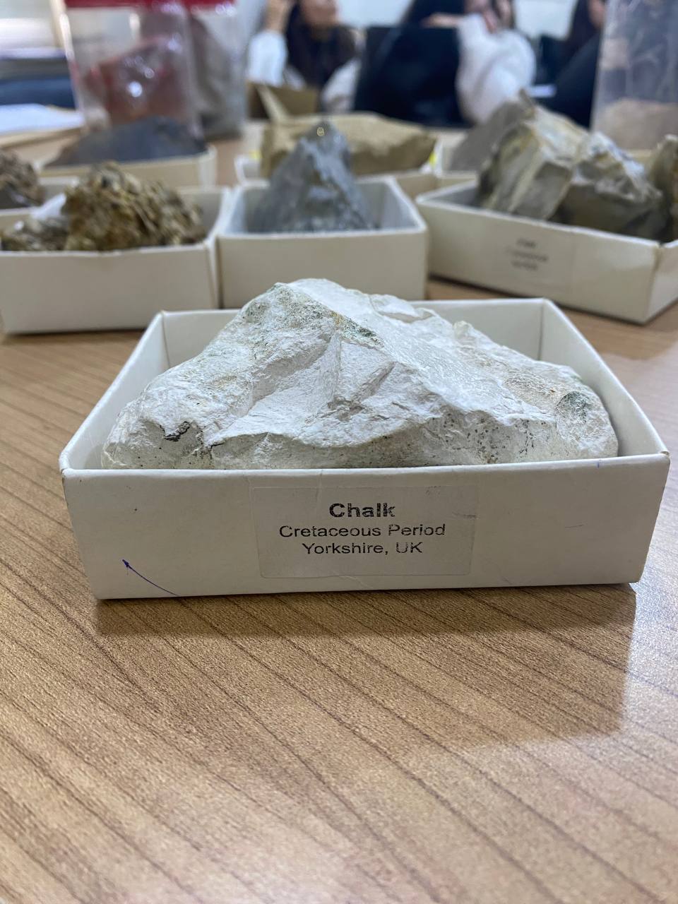 Chalk rock