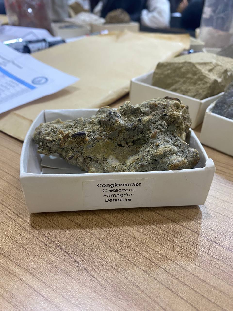 Conglomerate rock