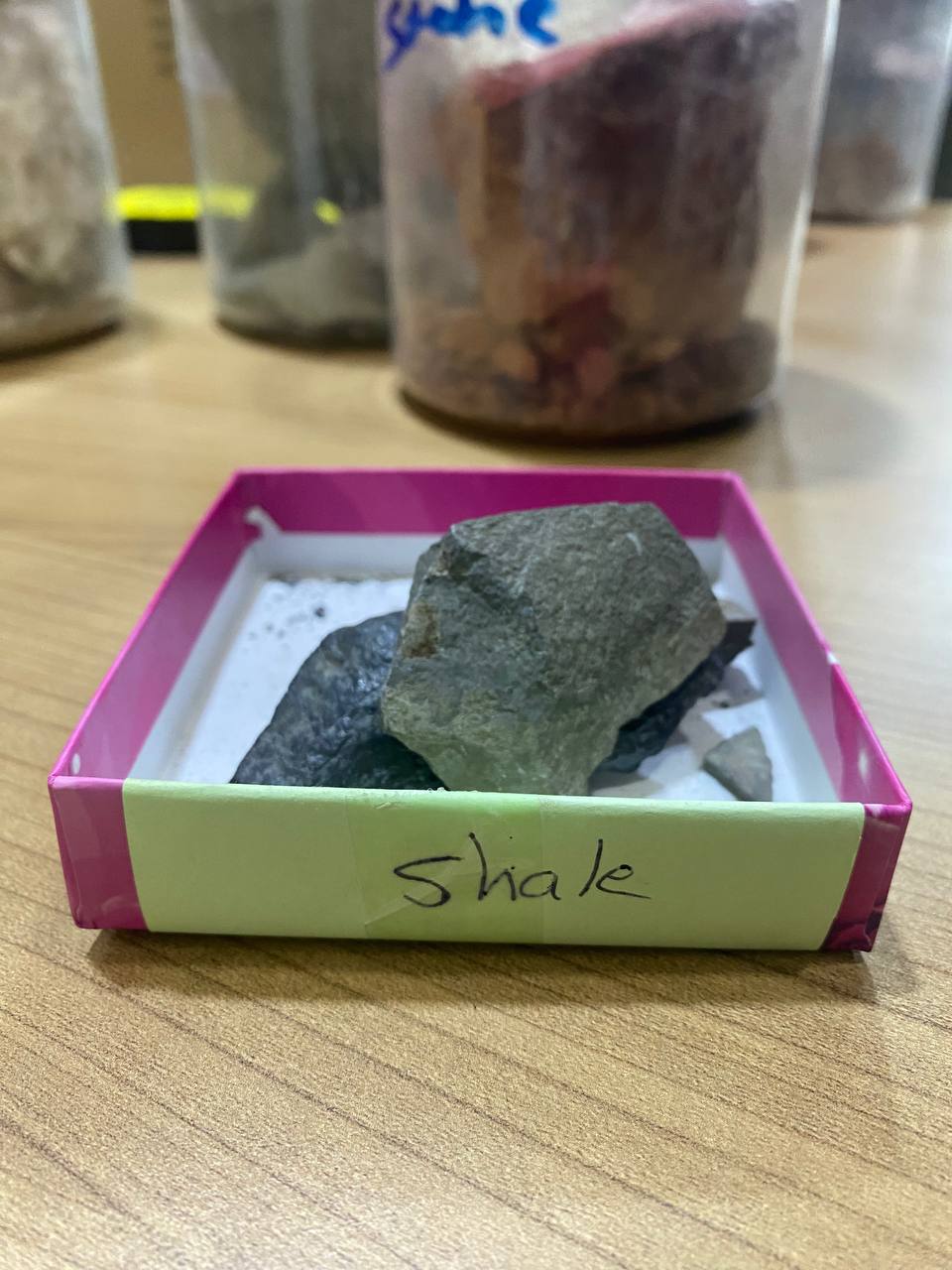 Shale rock